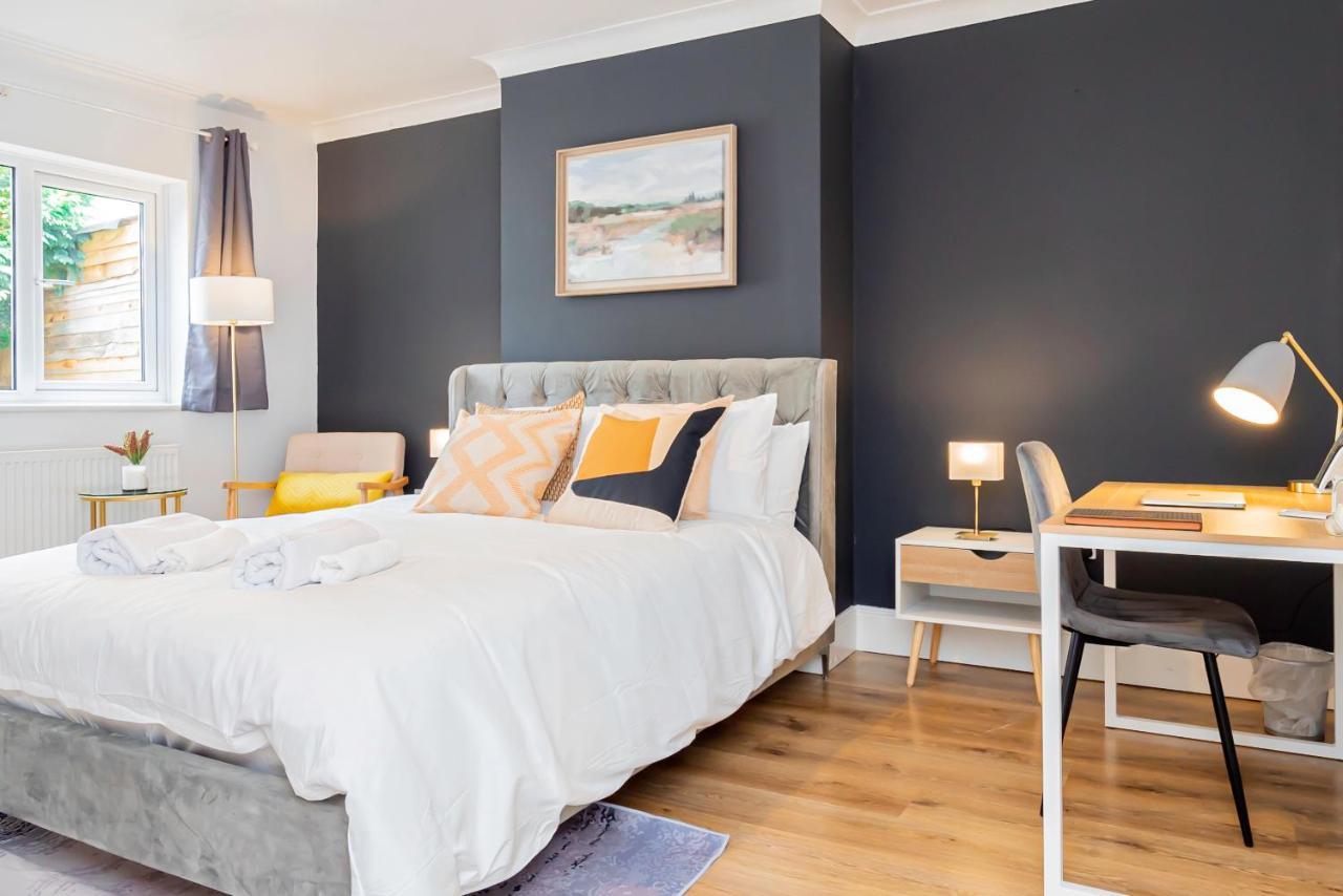 Charming 2-Bedroom Flat With A Garden And Free Parking At Abingdon Oxford Ngoại thất bức ảnh