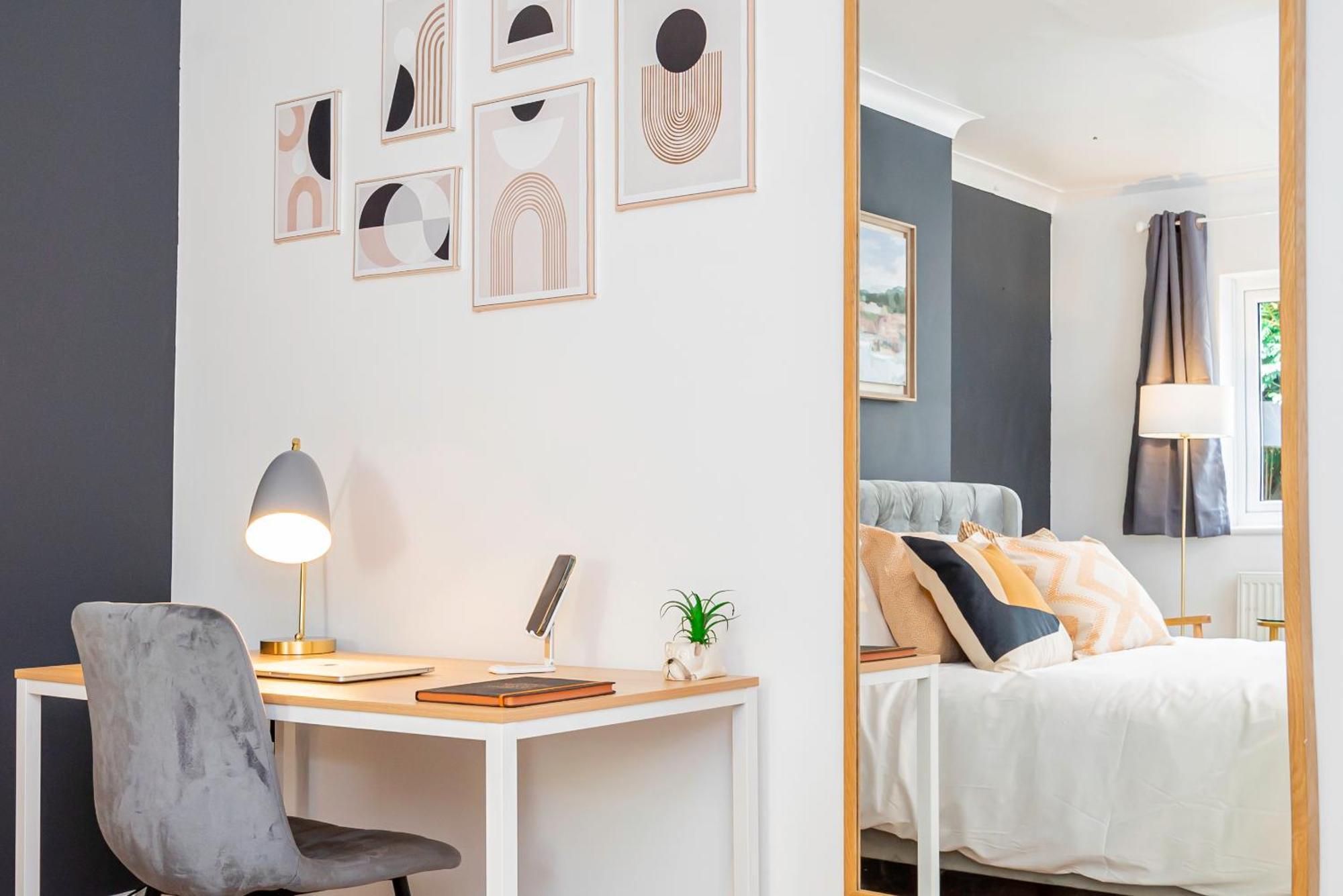 Charming 2-Bedroom Flat With A Garden And Free Parking At Abingdon Oxford Ngoại thất bức ảnh